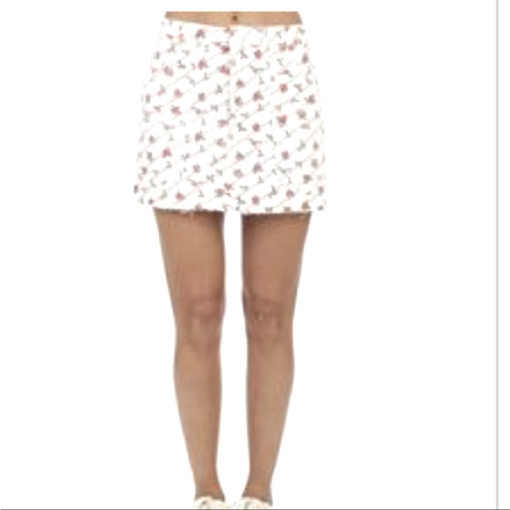 RE/Done jeans mini skirt